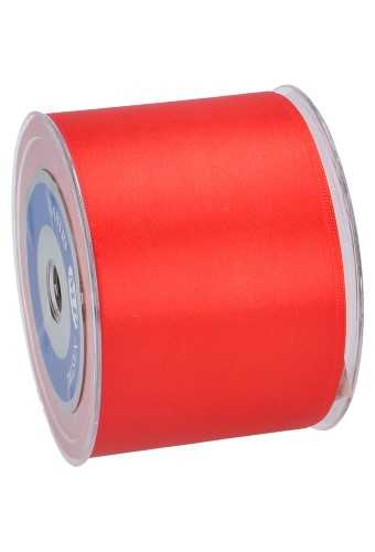 Satijn Lint Rood Extra Breed 70mm x 25 meter