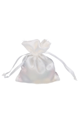 Kadozakjes Satijn Creme 7.5x10cm 10 stuks