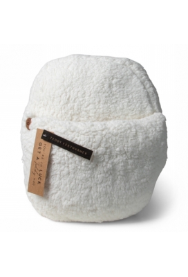 Jens Living Teddy Voetenwarmer Wit 37x28x10cm 1stuks