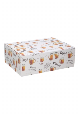 Geschenkdozen Cheers Beer 39x29x13cm 15stuks
