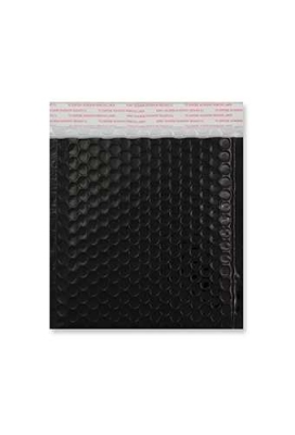 Luchtkussenenvelop Wenen Metallic Mat Zwart 18x18cm 45stuks