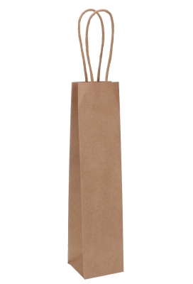 Kadotasjes Lenno Met Handvat Bruin 7x7x30cm 10stuks