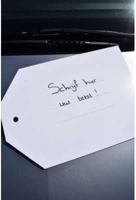 Kadokaart XXL Wit A3 Formaat & Schrijfbaar