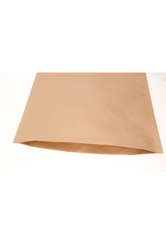 Papieren Verzendzak Zijvouw Zaza Kraft Plakstrip 23x22x4+10cm 600st
