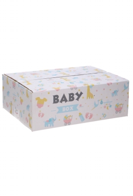 Geschenkdozen Baby Box 39x29x13cm 15stuks