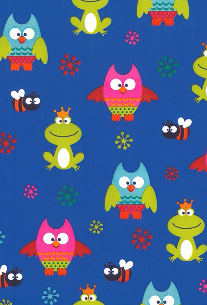 Geschenkpapier Coated Animals 70cm x 200meter