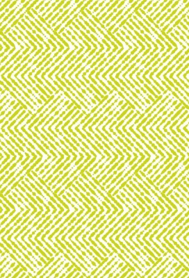 Geschenkpapier Coated Zigzag lime 70cm x 200meter