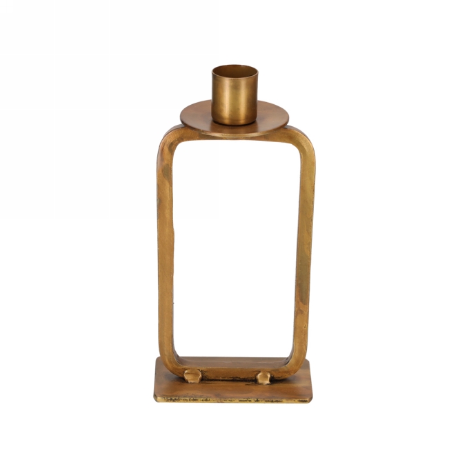 Jens Living Kandelaar Dave Goud Large 8x5.5x18cm 1stuks