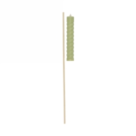 Jens Living Twisted Solar Tuinkaars Groen 3.8x3.8x79cm 1stuks