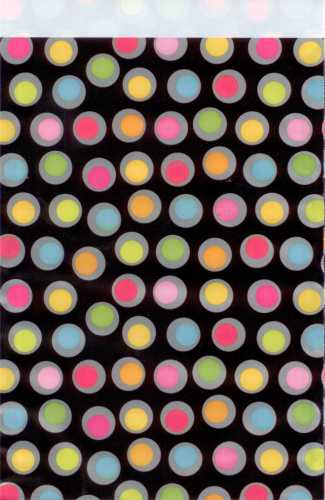 Kadozakjes Black Colour Dots 17x25cm 200stuks