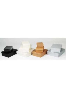 Geschenkdoos A4 Bono Hoog Wit Mat 30.6x21.9x9.5cm 24stuks OP IS OP