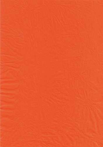 Zijdevloei - Vloeipapier Onbedrukt Oranje 50x75cm 240 vellen