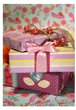 Geschenkpapier Coated Mat Goud 50cm x 200meter