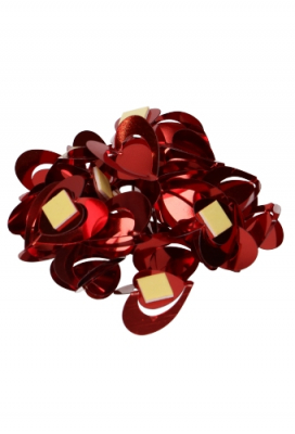 Hartdecoratie Met Plakker 3cm 80st