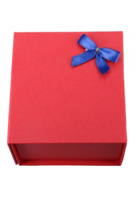 Luxe Strikje Satijn Blauw & Plakker 4x3.5cm 250stuks lint 1.5cm