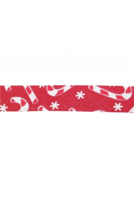 Kerst Krullint Christmas Candy Red 10mm x 250 meter