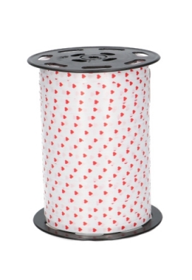 Krullint Hartjes Rood 5mm x 450 meter