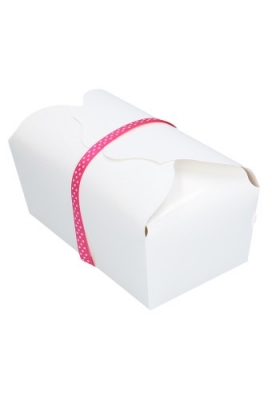 Bonbondoosjes Wit Golf 1000 gram 18x10x7cm 25stuks
