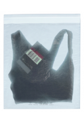 Zijdevloei - Vloeipapier Witte Zakjes 25x30x4cm Met Plakstrip 250stuks