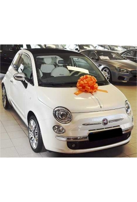 Autostrikken Groot Padova Gelakt Oranje d35+17cm Hoogte 22cm