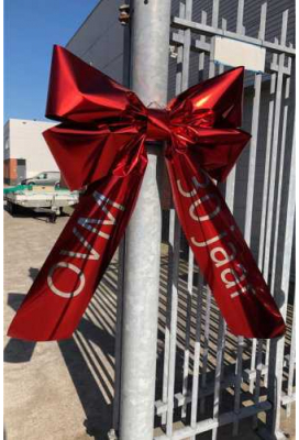 Magnum Autostrik Livorno Wit Bedrukt Met Tekst 70x50+90cm 