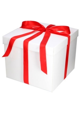 Luxe Geschenkdoos Torino Wit Mat FSC® 20x20x15cm 20stuks